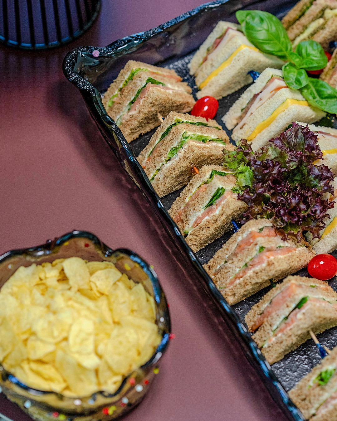 Rectangular platter Lxl 46x32cm
