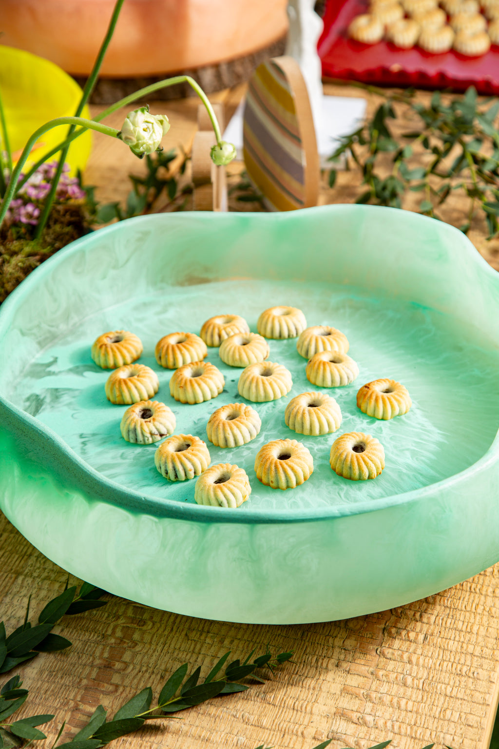 Large Flat Bowl D.38cm