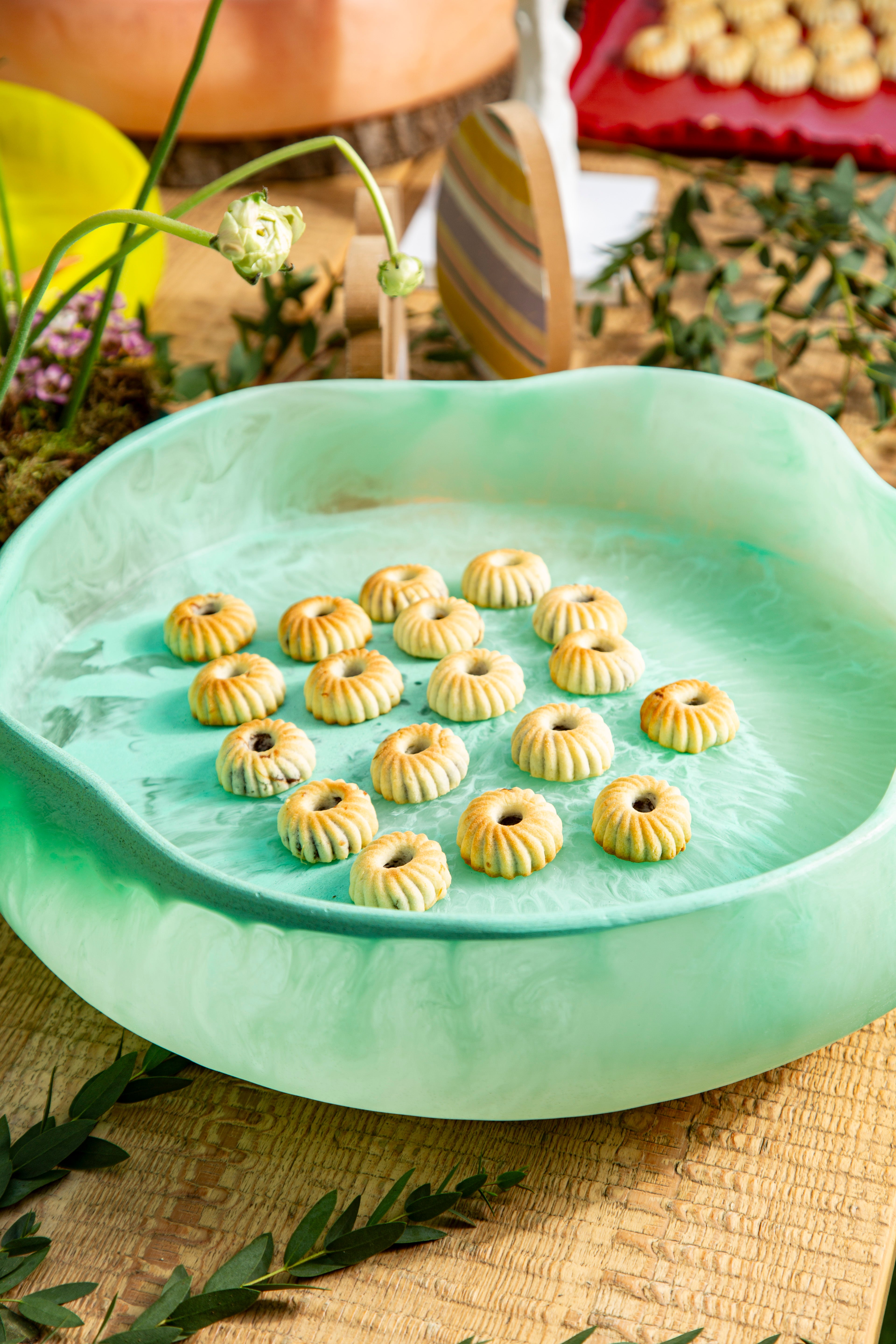 Large Flat Bowl D.38cm