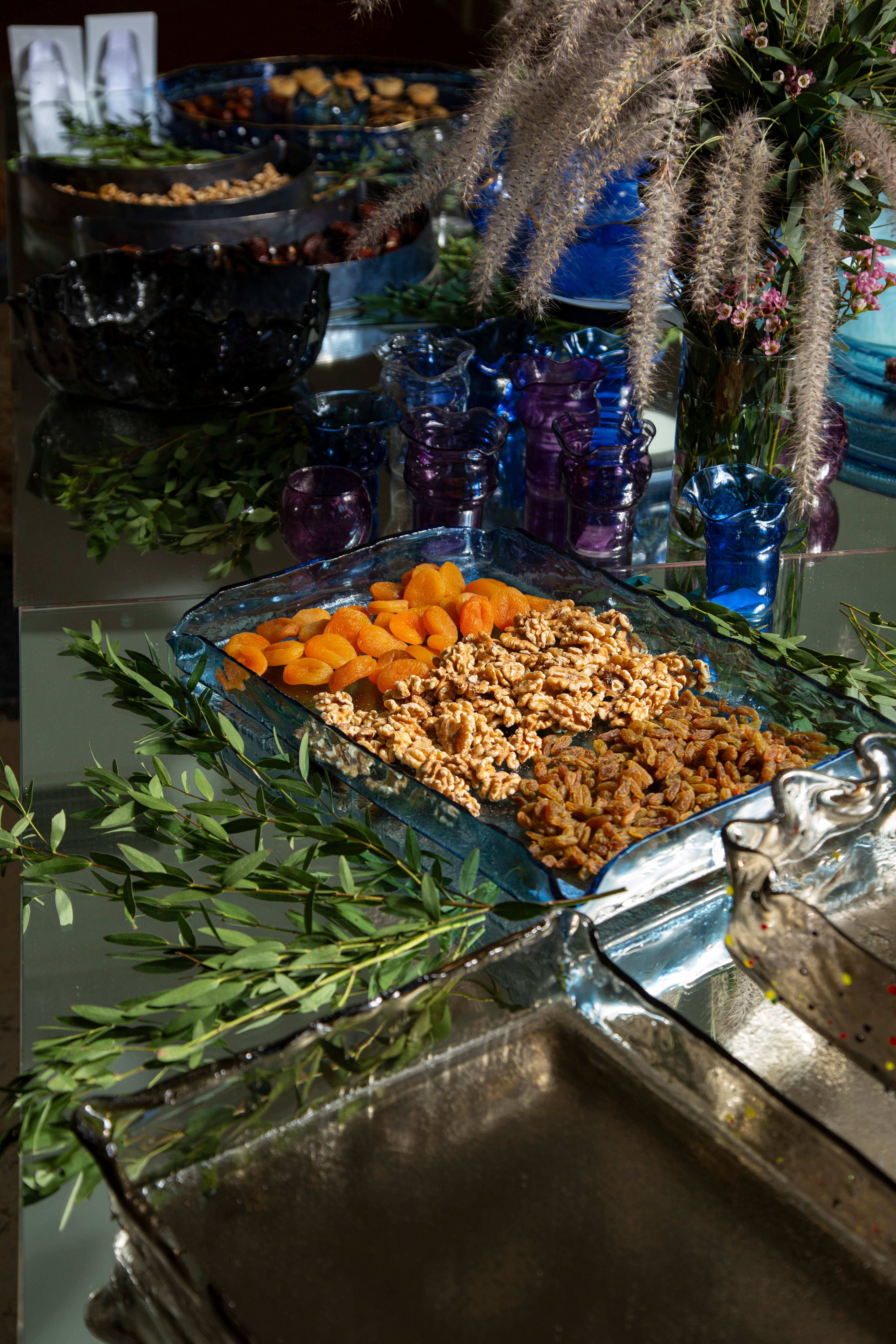 Rectangular platter Lxl 50x37cm