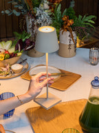 Zafferano Poldina Table Lamp (Matt Sand)