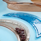 Set of 2 Moon Glass D. 35 & 45cm