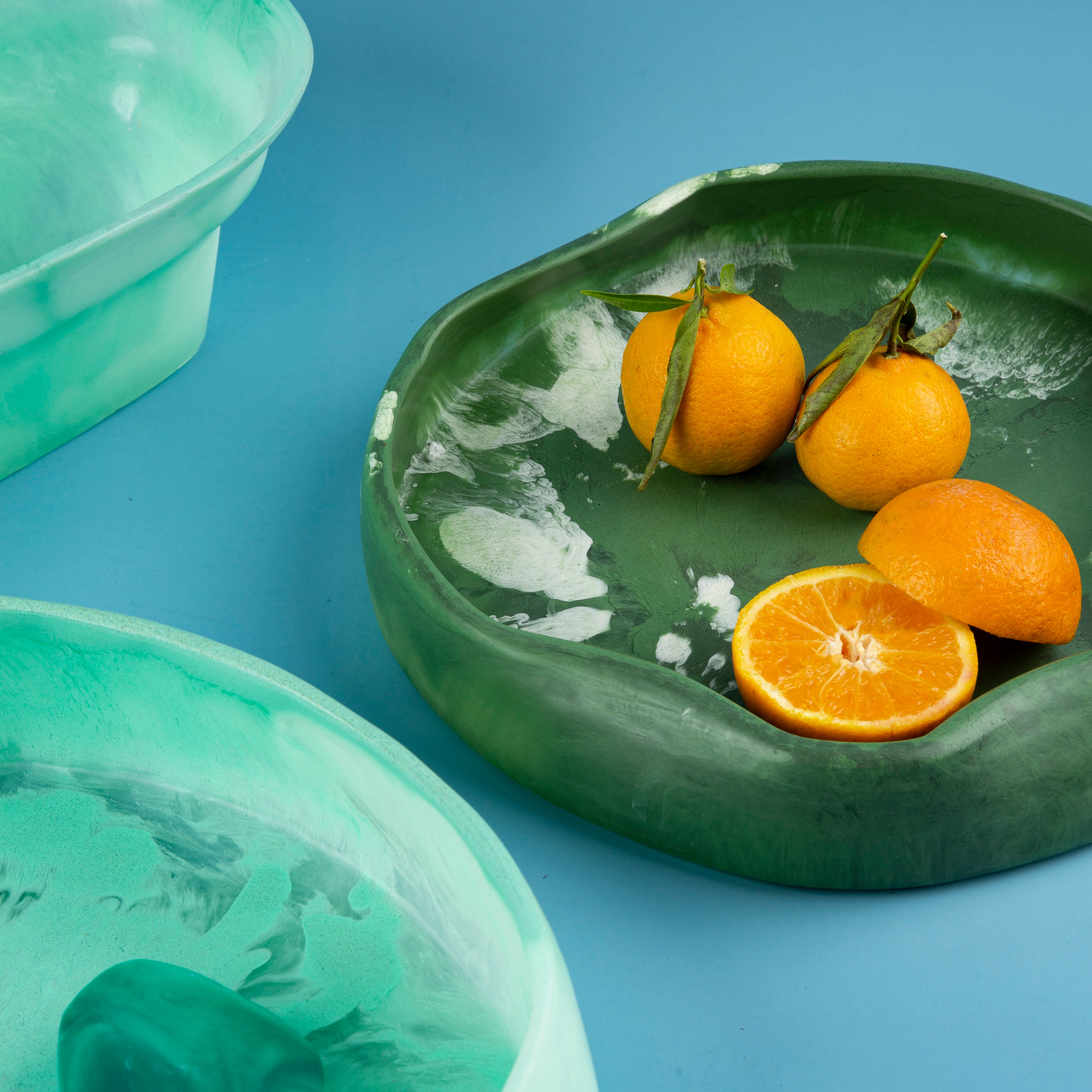 Large Flat Bowl D.38cm