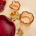 Glass Deep Round Platter Dxh 35x12cm