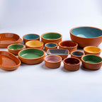 Pottery Ramekin- Natural- DxHcm 12x4.5cm