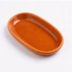 Pottery Platter- Natural- LxlxHcm 23x13x3cm