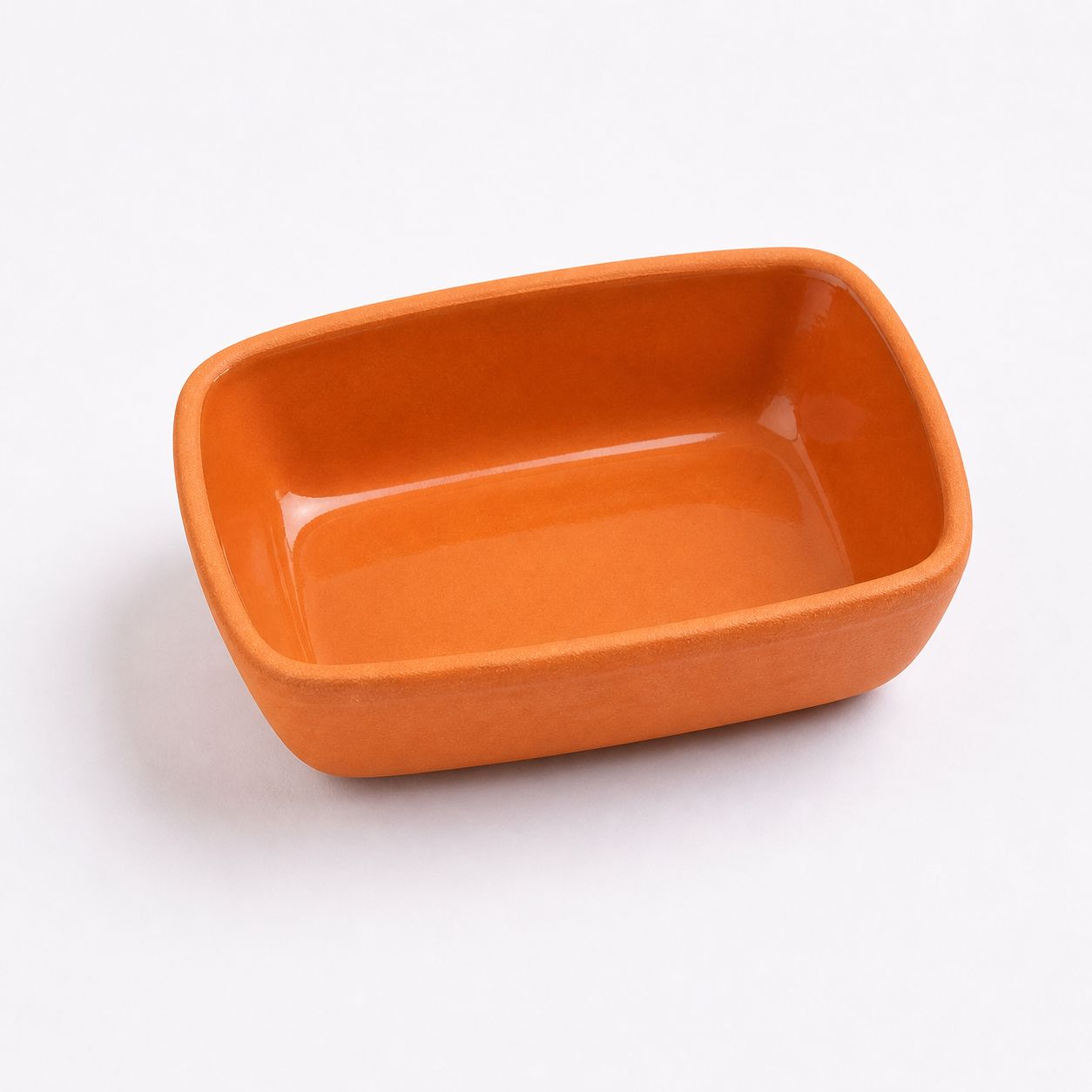 Pottery Ramekin- Natural- LxlxH 13x9x4cm