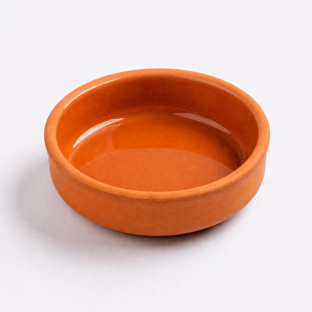 Pottery Round Platter- Natural- DxHcm 15x4.5cm