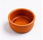 Pottery Ramekin- Natural- DxHcm 8x3cm-