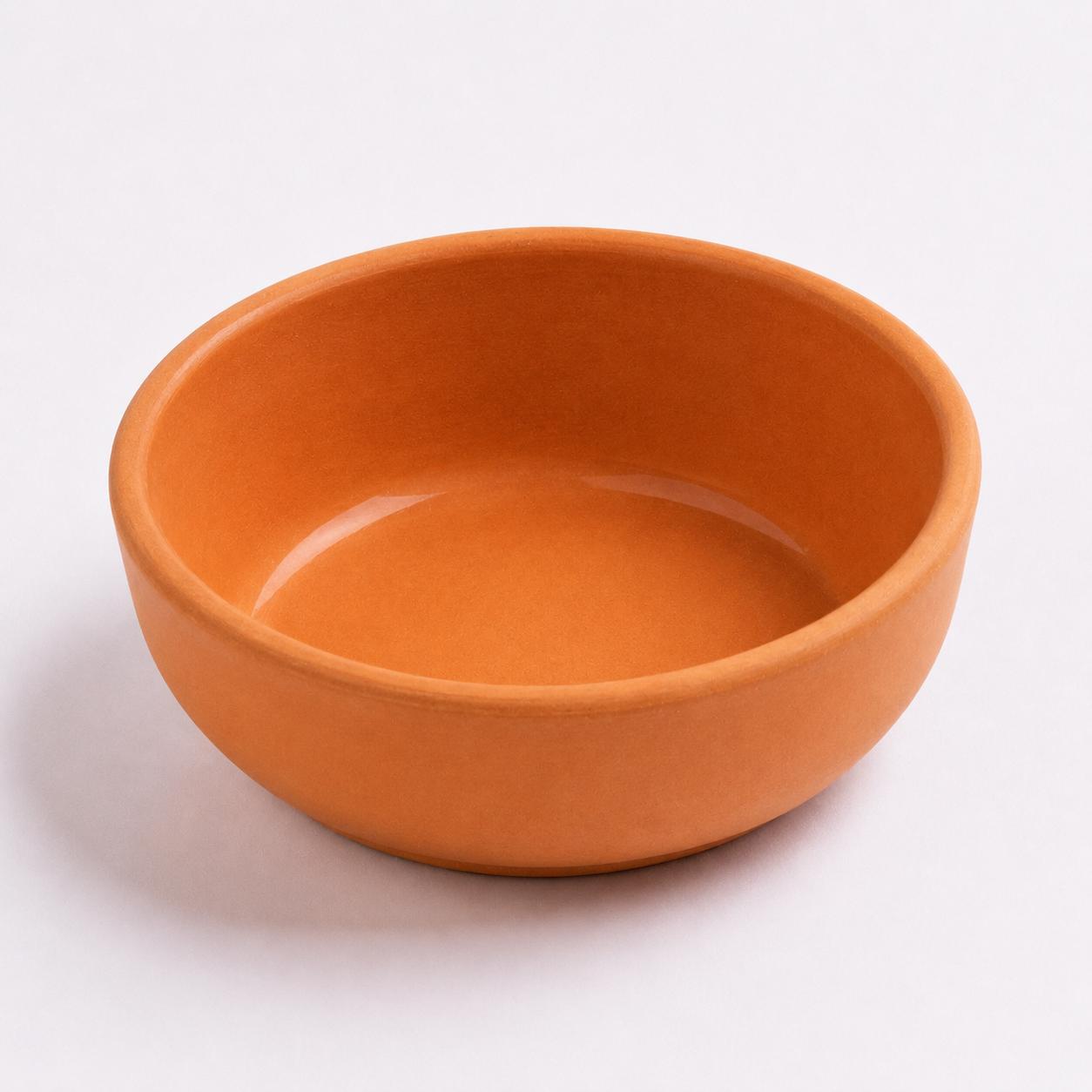 Pottery Deep Bowl- Natural- DxH 23x9cm.
