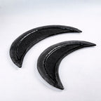 Set of 2 Moon Glass D. 35 & 45cm