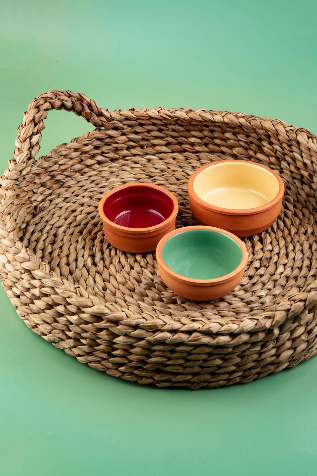 Pottery Ramekin- Natural- DxHcm 9.5x4cm