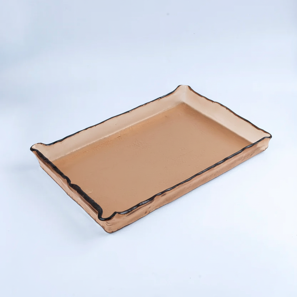 Rectangular platter Lxl 46x32cm